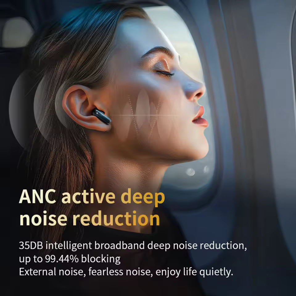 Full Touch ANC Bluetooth 5.4 Wireless Earbuds N09