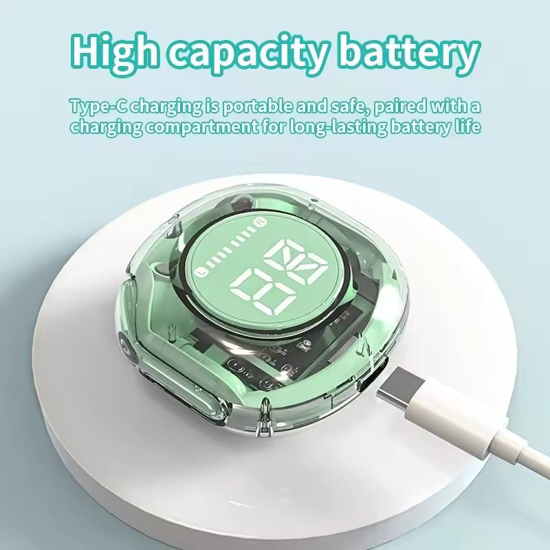 ClearView Digital Display True Wireless Earphones N15