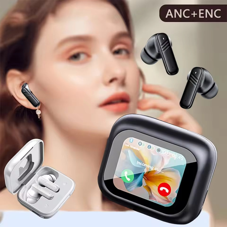 Full Touch ANC Bluetooth 5.4 Wireless Earbuds N09