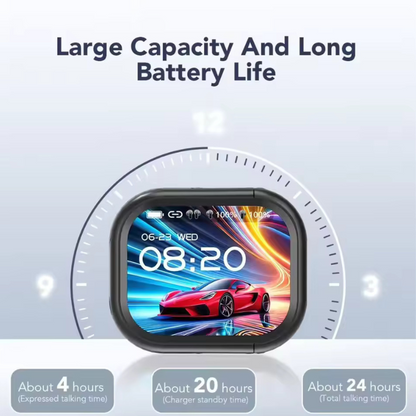 Wireless Earbuds Smart LCD Touch Screen N02