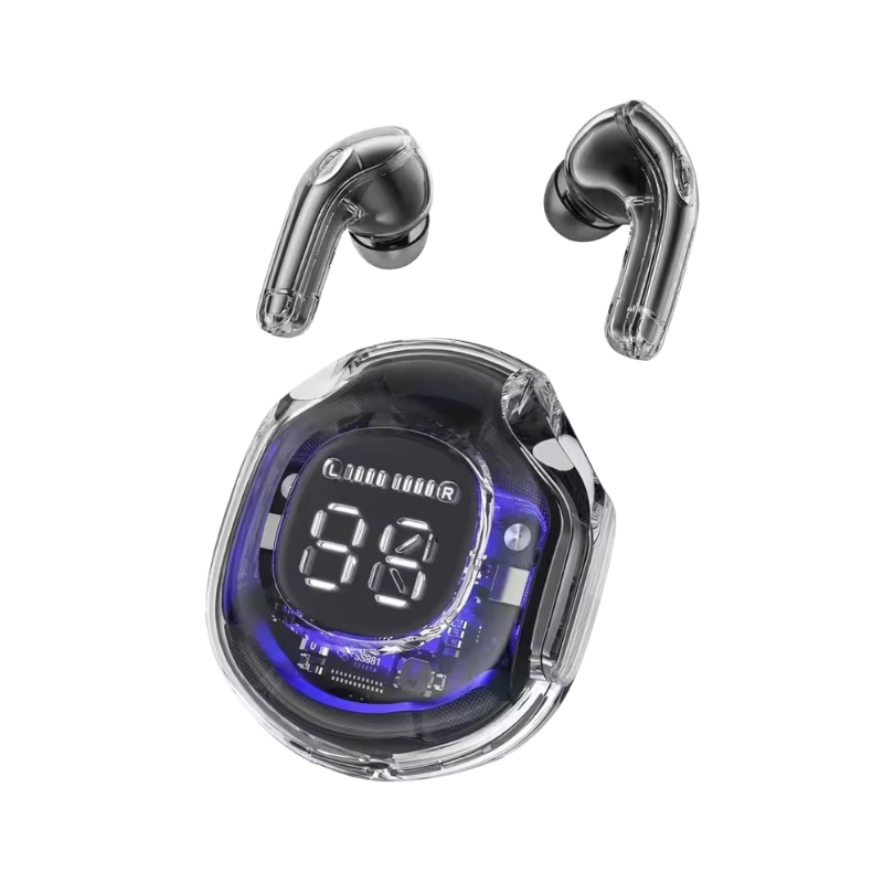 ClearView Digital Display True Wireless Earphones N15